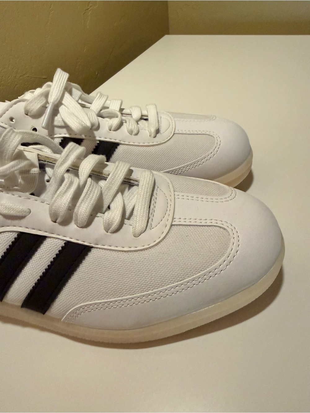 Adidas Velosamba Made With Nature Cycling Shoes White/Black Men's 10.5 - Picture 3 of 8